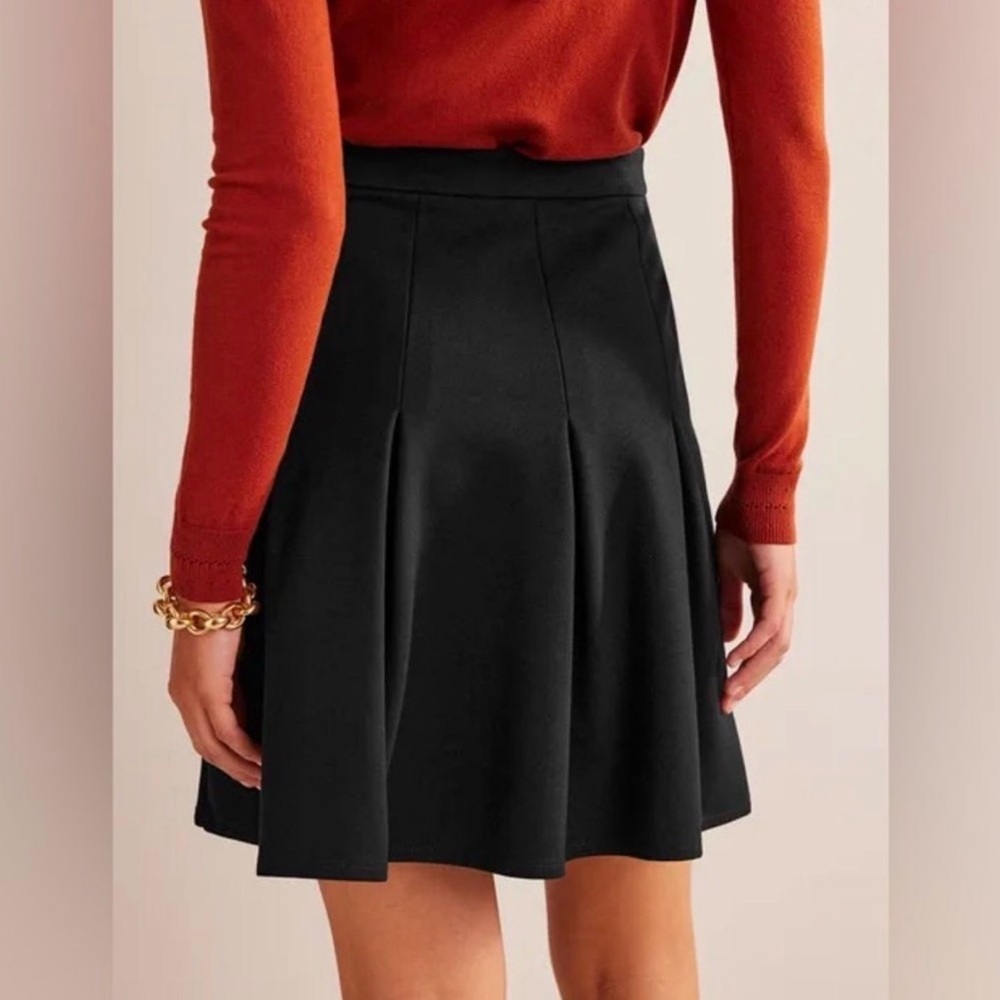 Boden Black Skater Skirt